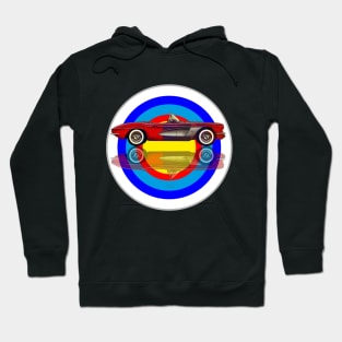 Red Corvette on target Hoodie